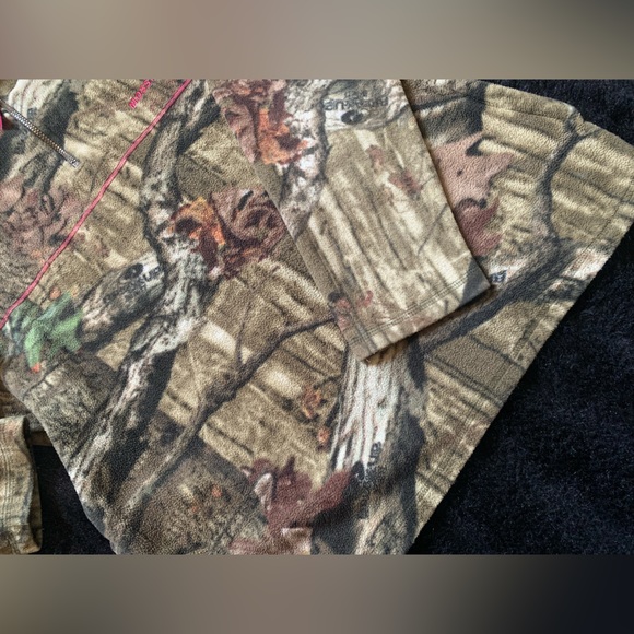 Break-Up Infinity Mossy Oak Juniors Cami Jacket 1/2 Zip Sz XL(16-18) PreOwned - Picture 2 of 11